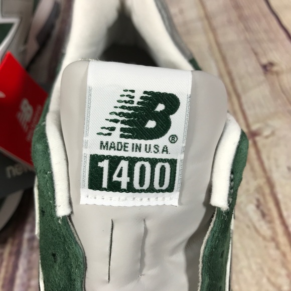 New Balance 1400 Made in USA Forest Green shoes - Picture 7 of 7